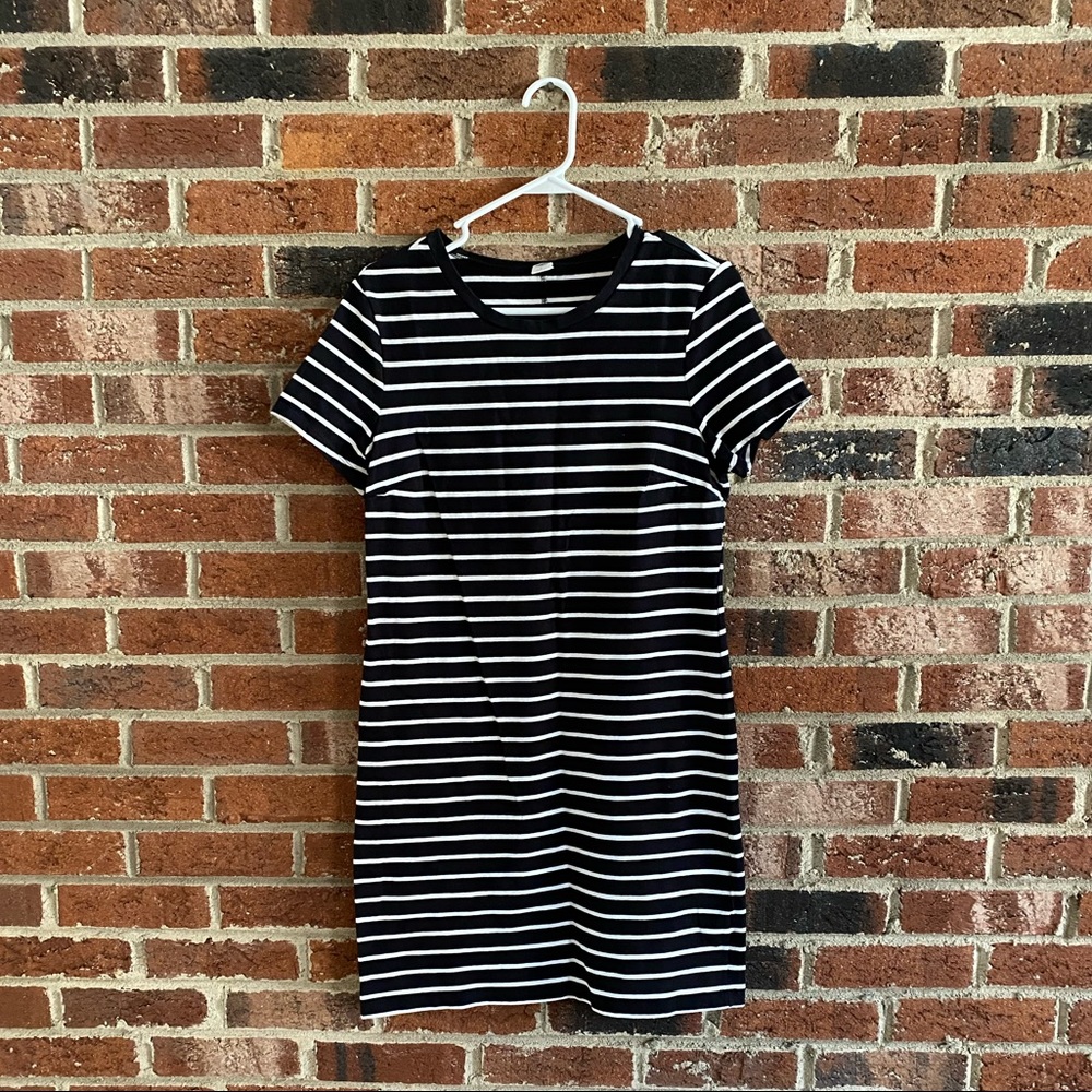 Striped T-Shirt Dress